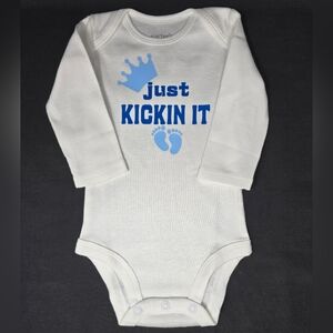 "JUST KICKIN IT" BODYSUIT